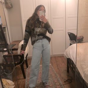 Levi’s high loose jeans light wash